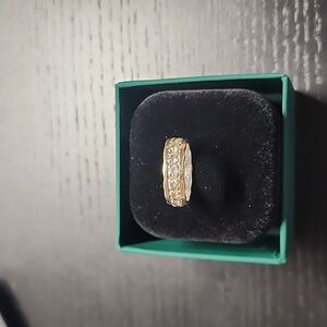 Magnolia Gold and Silver Women's Ring (sterling silver4 925)